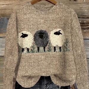 The black sheep sweater, medium, $40